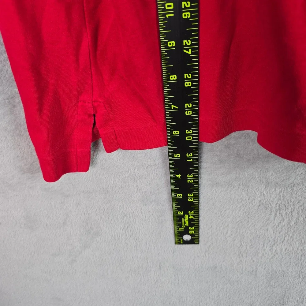 Polo Ralph Lauren Mens XL Red Short Sleeve Cotton Pique‎ Pony Logo Polo Shirt